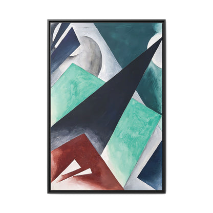 Painterly Architectonic (1918) by Lyubov Popova / Toile encadrée sur caisse américaine