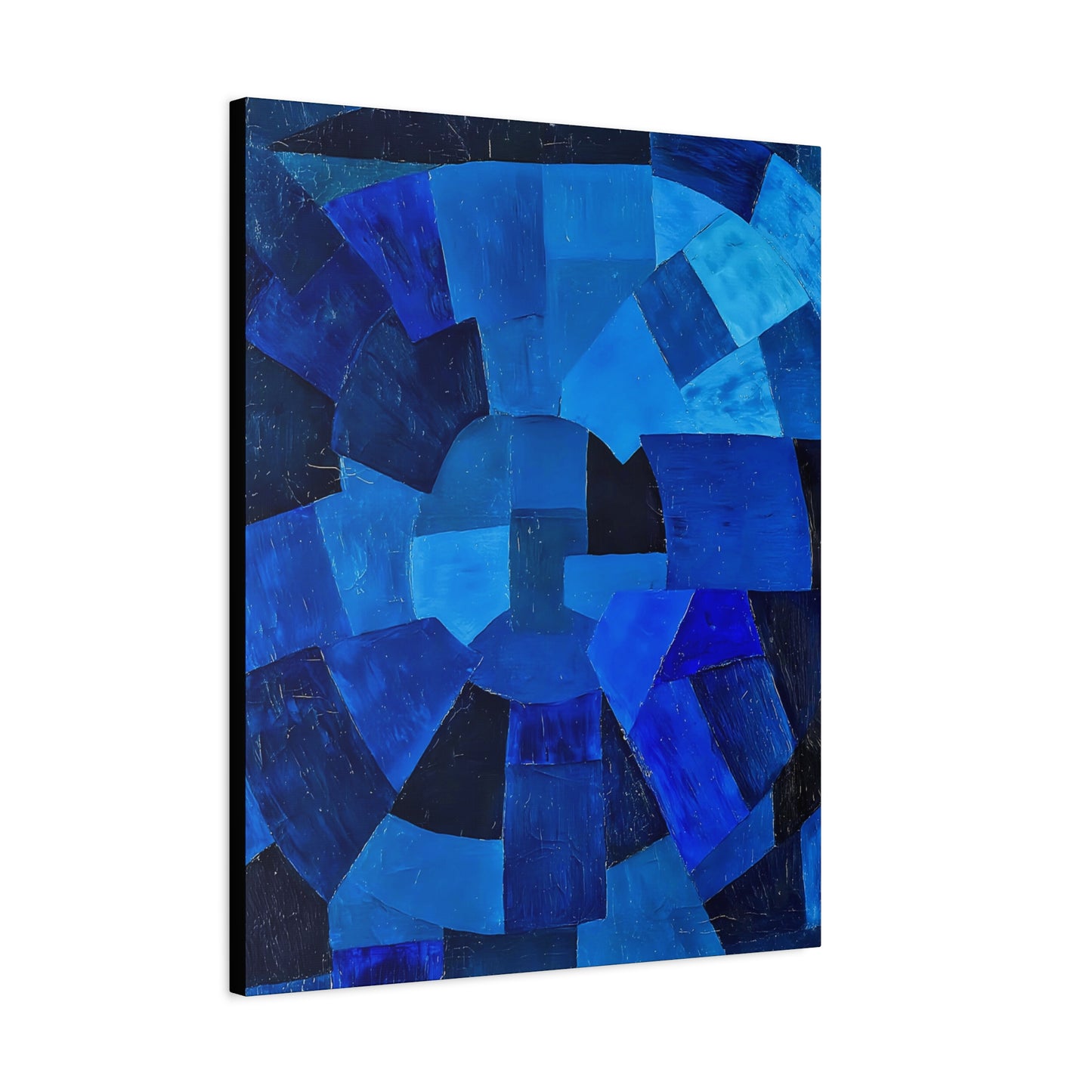 Komposition in Blau (1931) by Otto Freundlich  / Reproduction Fine Art sur Toile / Epaisseur 3,2cm - 1'25 po