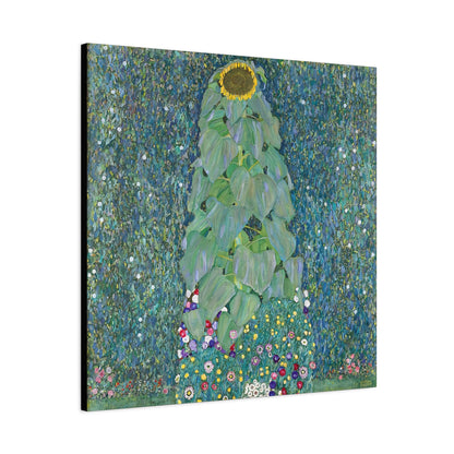 Sunflowers (1883) by Gustav Klimt / Reproduction Fine Art sur Toile / Flanc Large Epaisseur 3.2 cm - 1.25 inch