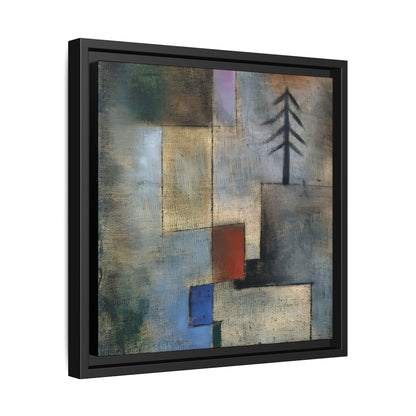 Small Picture of Fir Trees (1922) by Paul Klee / Toile encadrée sur caisse américaine