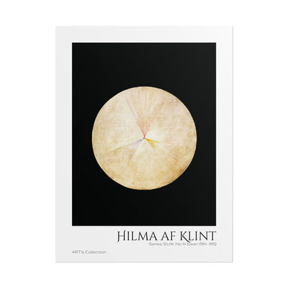 Series SUW, No 14 Swan (1914 -1915) by Hilma af Klint  / Affiche imprimée - Série ART's Collection