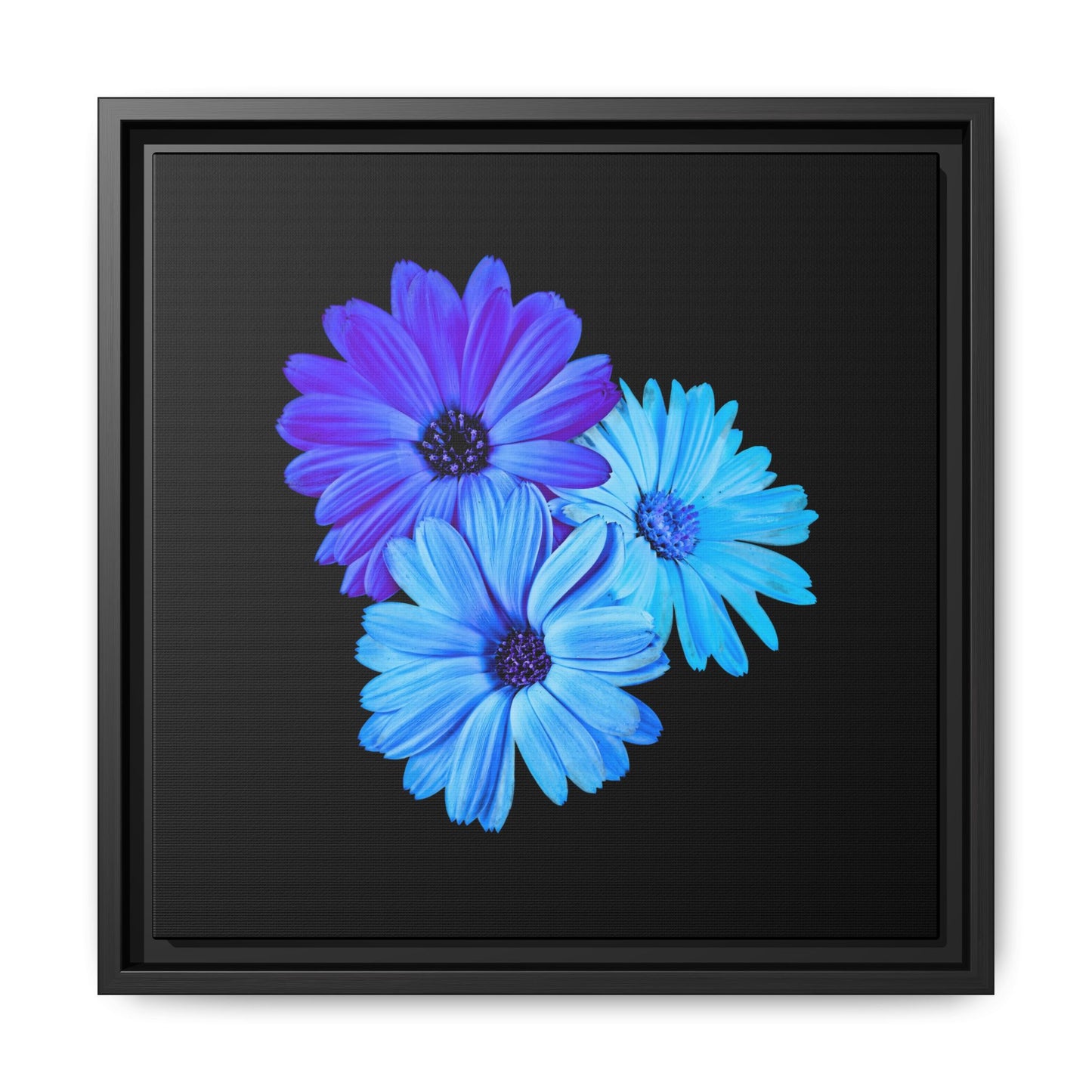 Collection Signature "FLORAL Numéro 2" sur Toile encadrée avec caisse américaine