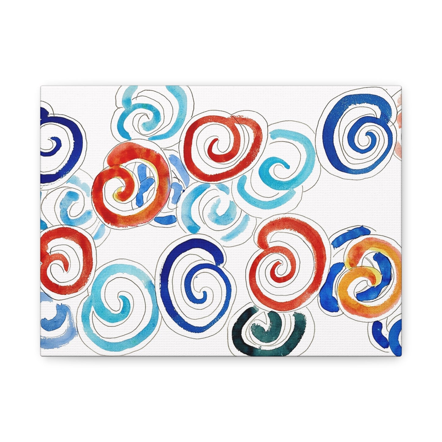 Escargots (1953) by Henri Matisse / Reproduction Fine Art sur Toile / Flanc Large Epaisseur 3.2 cm - 1.25 inch