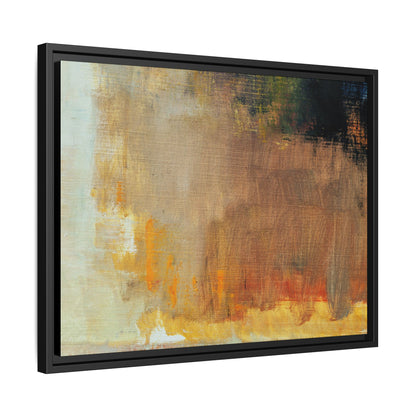 Tableau Contemporain Alezan "Série Sign Collections" / Toile encadrée sur caisse américaine