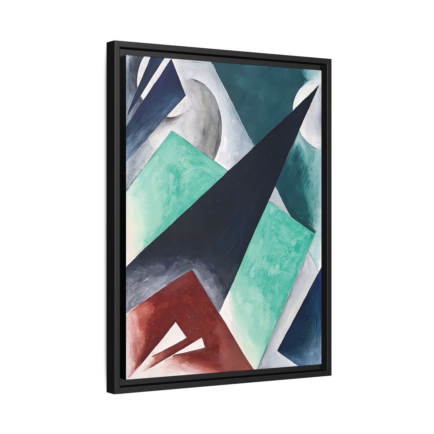 Painterly Architectonic (1918) by Lyubov Popova / Toile encadrée sur caisse américaine