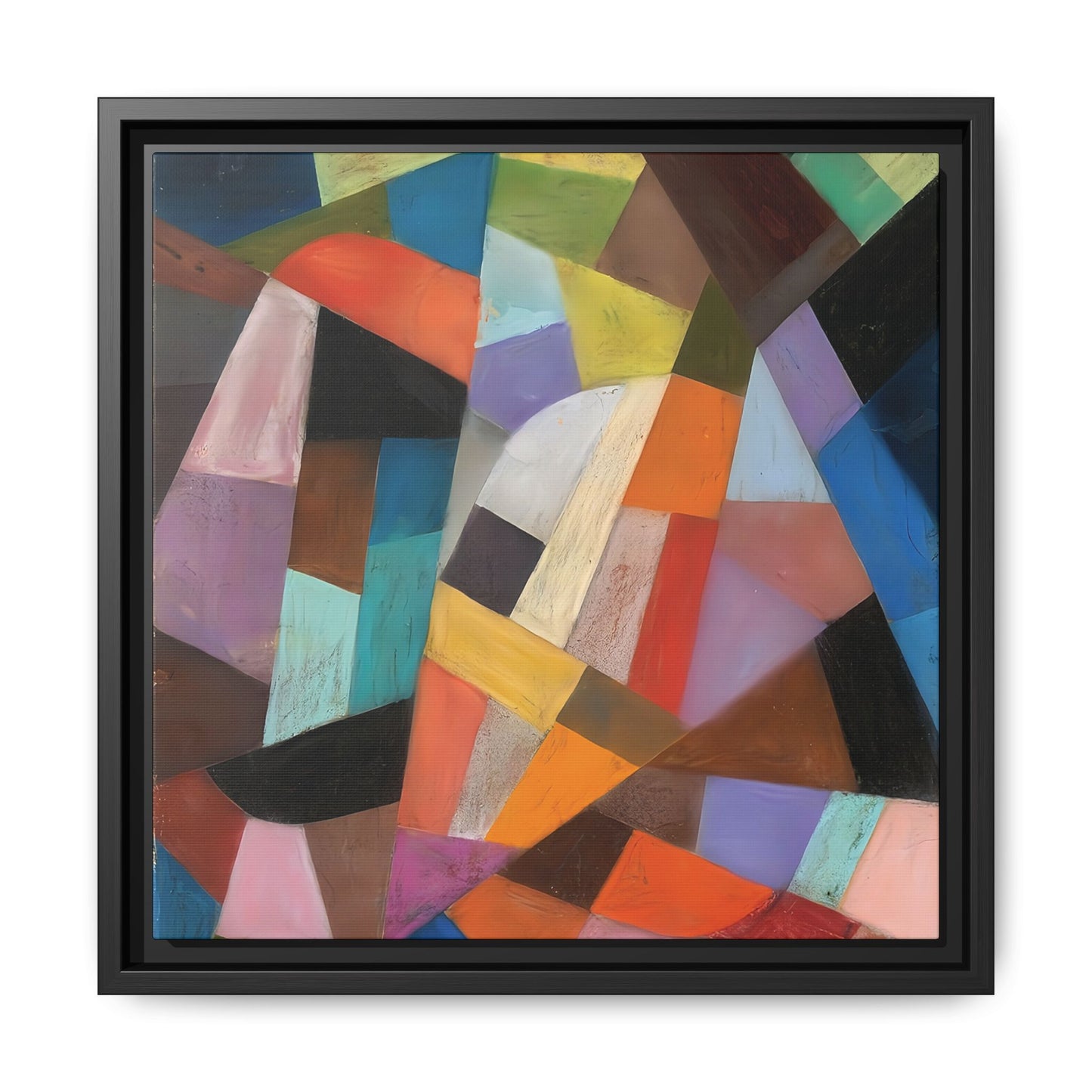 Untitled (1938)   by Otto Freundlich / Toile encadrée sur caisse américaine