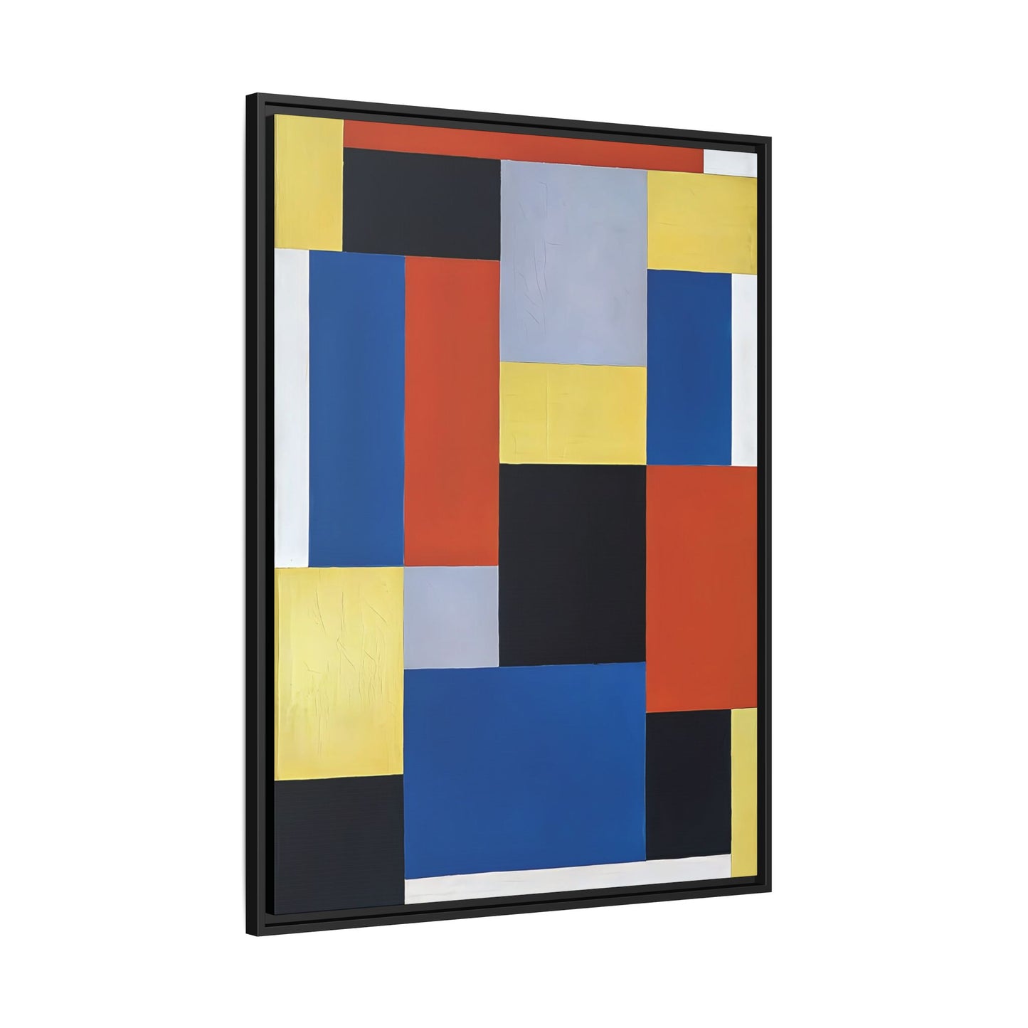 Composition XX 1920 by Theo van Doesburg  / Toile encadrée sur caisse américaine