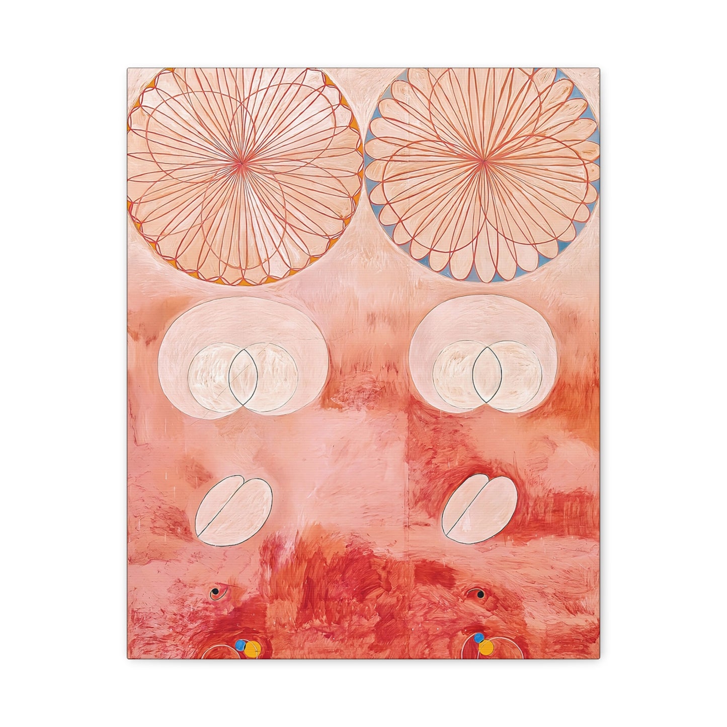 The Ten Largest, No. 9, Old Age (1907)  by Hilma af Klint / Reproduction Fine Art sur Toile /  Epaisseur 3.2 cm - 1.25 inch