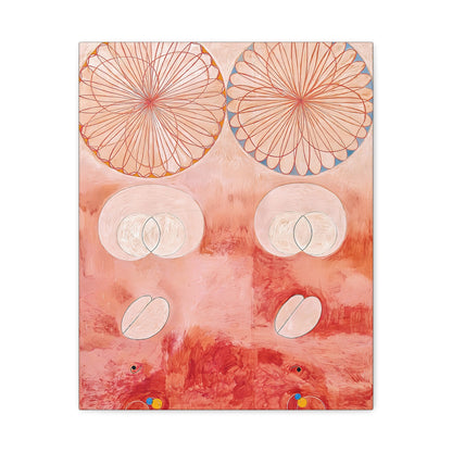 The Ten Largest, No. 9, Old Age (1907)  by Hilma af Klint / Reproduction Fine Art sur Toile /  Epaisseur 3.2 cm - 1.25 inch