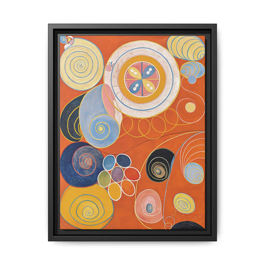 Group IV, No. 3. The Ten Largest, Youth (1907 by Hilma af Klint   / Toile encadrée sur caisse américaine