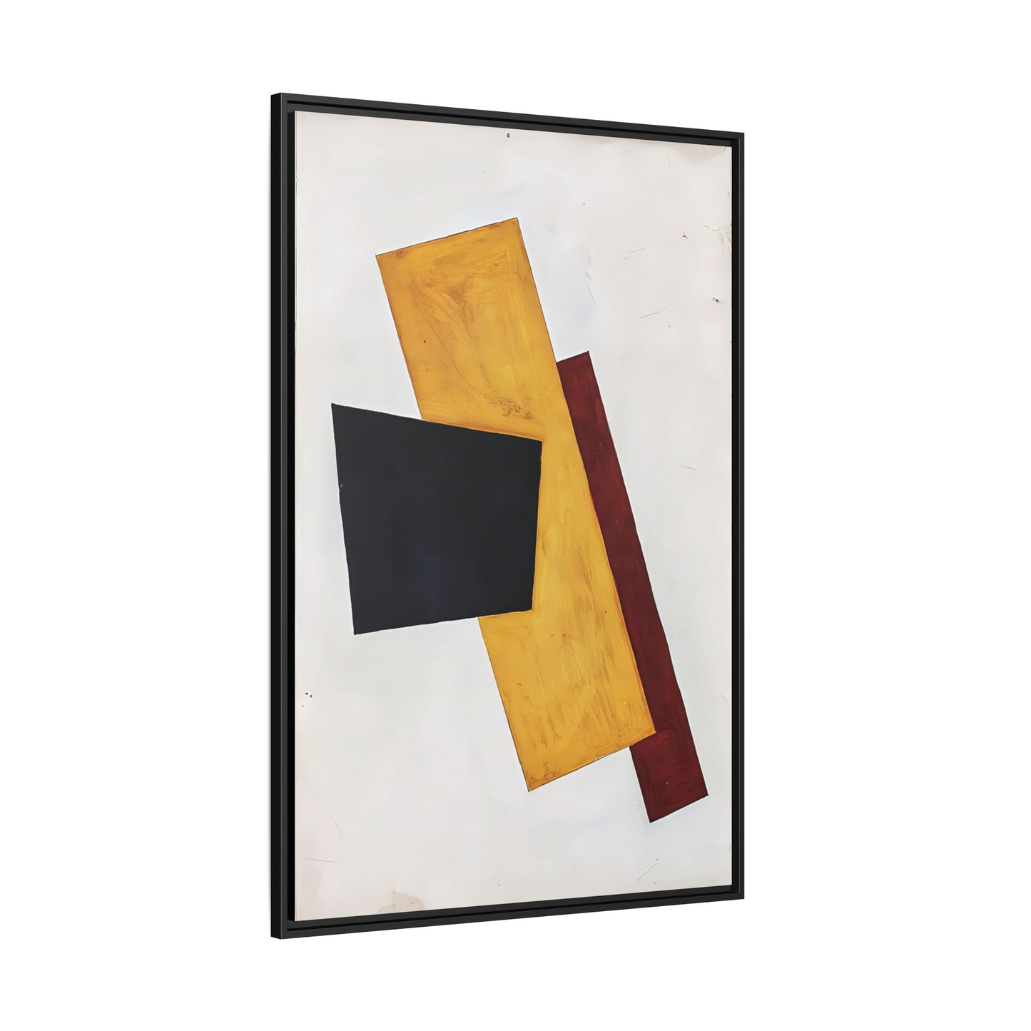 Composition (1917) by Lyubov Popova / Toile encadrée sur caisse américaine