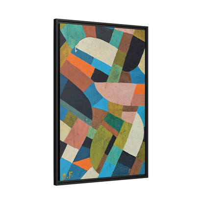 Petite Composition (Circa 1937)  by Otto Freundlich / Toile encadrée sur caisse américaine