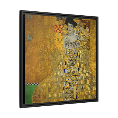 Portrait of Adele Bloch-Bauer I (1907)  by Gustav Klimt / Toile encadrée sur caisse américaine