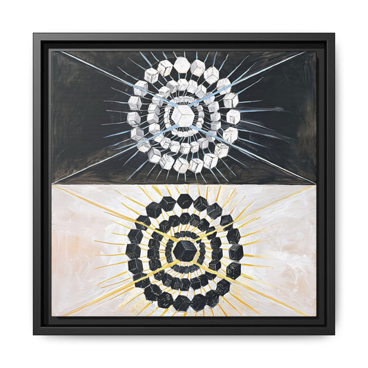 Group IX,SUW No. 8, The Swan, No. 8 (1915) by Hilma af Klint   / Toile encadrée sur caisse américaine