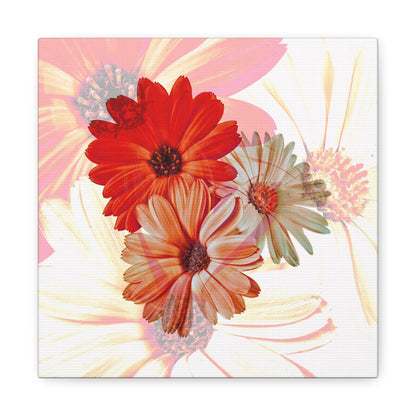 Collection Signature "FLORAL Numéro 18" sur Toile Fine Art sur Toile / Epaisseur 3,2cm - 1'25 po