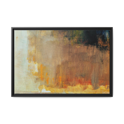 Tableau Contemporain Alezan "Série Sign Collections" / Toile encadrée sur caisse américaine