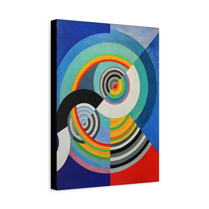 Rythme numéro 3 (1938) by Robert Delaunay / Reproduction Fine Art sur Toile / Epaisseur 3,2cm - 1'25 po