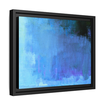 Tableau Contemporain Azuréen "Série Sign Collections" / Toile encadrée sur caisse américaine