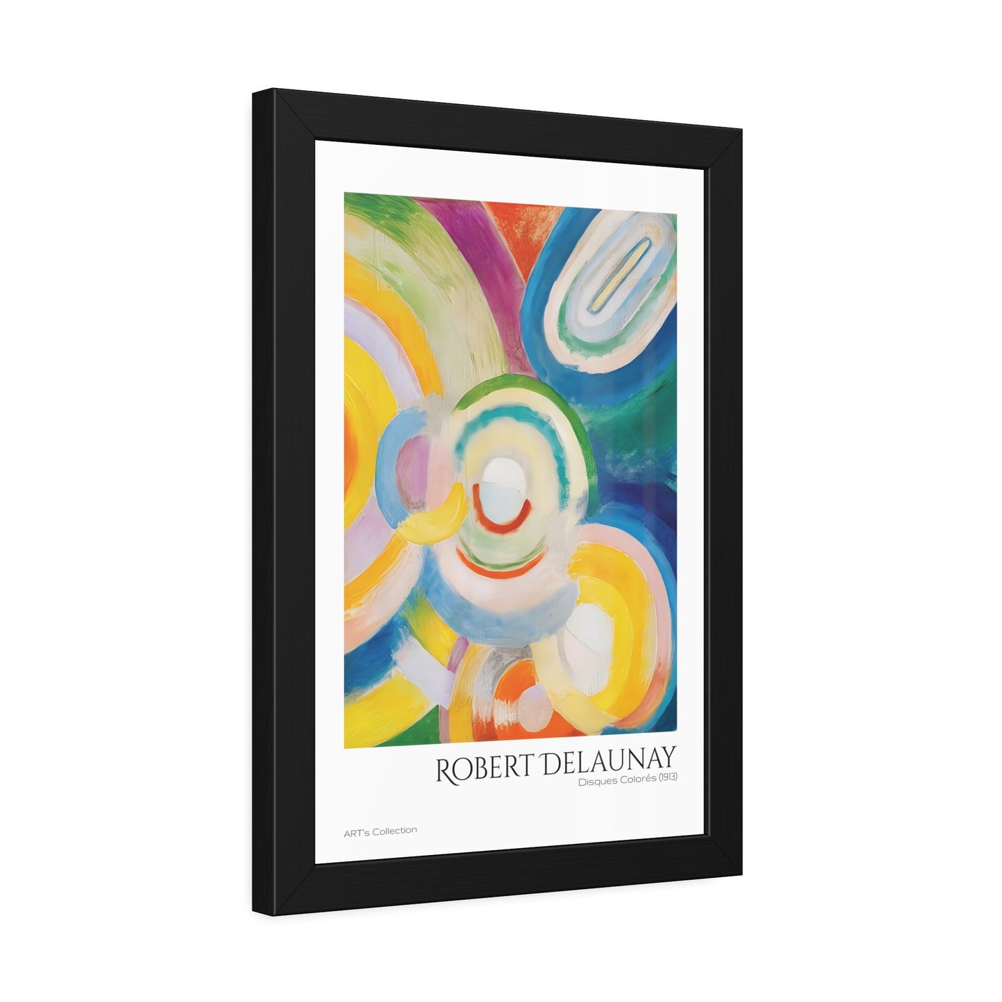 Disques Colorés (1913) by Robert Delaunay / Affiche Encadrée série ART's Collection