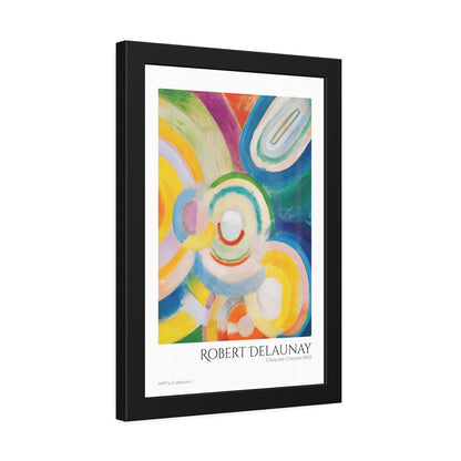 Disques Colorés (1913) by Robert Delaunay / Affiche Encadrée série ART's Collection