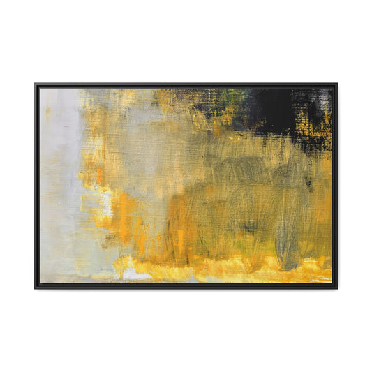 Tableau Contemporain Wheat Field "Série Sign Collections" / Toile encadrée sur caisse américaine