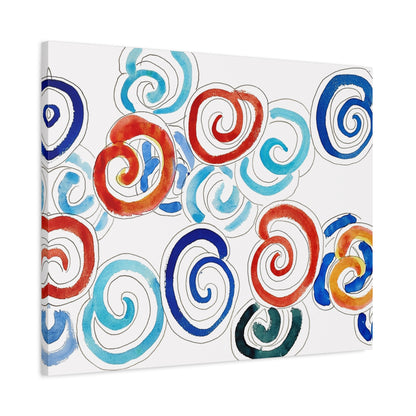 Escargots (1953) by Henri Matisse / Reproduction Fine Art sur Toile / Flanc Large Epaisseur 3.2 cm - 1.25 inch