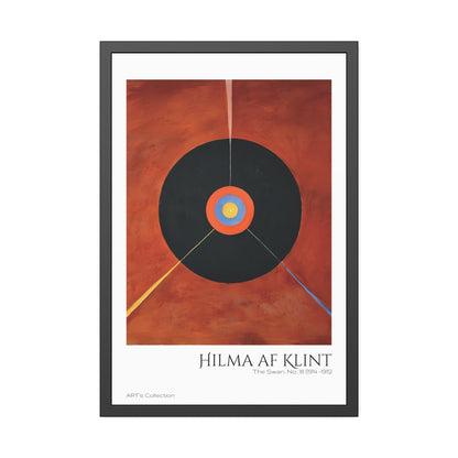 The Swan, No. 18 (1914 -1915) by Hilma af Klint  / Affiche Encadrée série ART's Collection