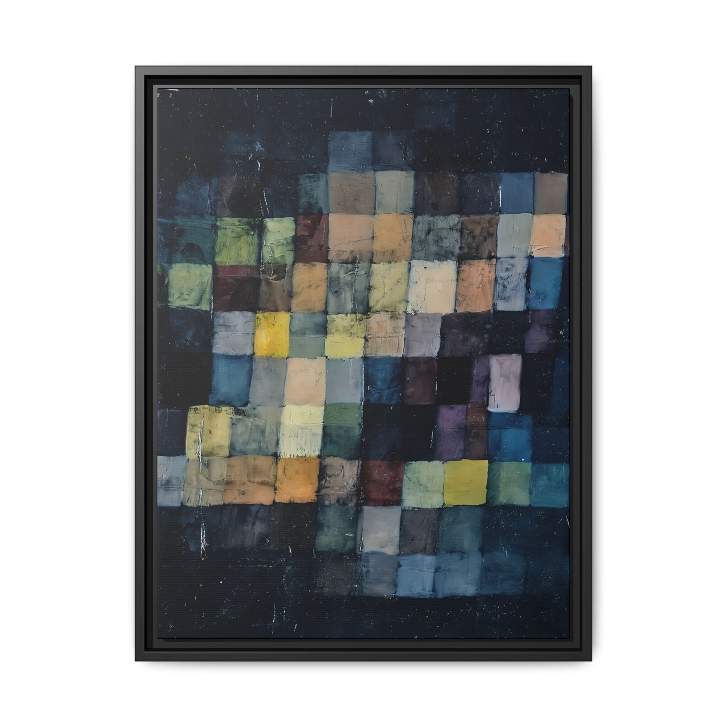 Old sound (1925) ) by Paul Klee  / Toile encadrée sur caisse américaine