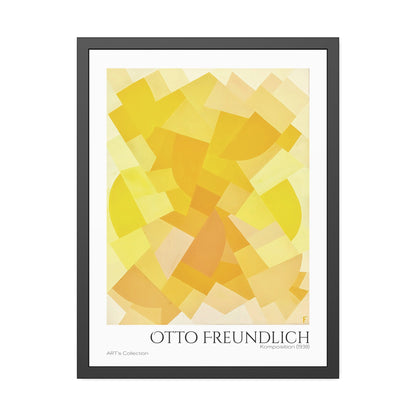 Komposition (1938) by Otto Freundlich  / Affiche Encadrée série ART's Collection