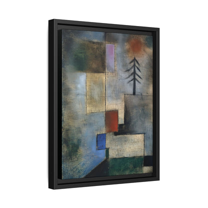Small Picture of Fir Trees (1922) by Paul Klee / Toile encadrée sur caisse américaine