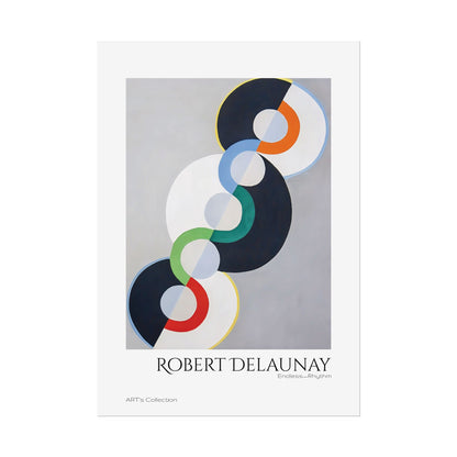 Endless_Rhythm by Robert Delaunay / Affiche imprimée - Série ART's Collection