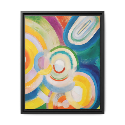 Disques Colorés (1913)  by Robert Delaunay  / Toile encadrée sur caisse américaine