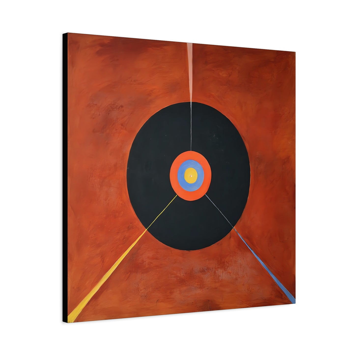 The Swan, No. 18 (1914 -1915) by  Hilma af Klint / Reproduction Fine Art sur Toile / Large Epaisseur 3.2 cm - 1.25 inch