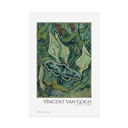Emperor moth (1889) by Vincent van Gogh / Affiche imprimée - Série ART's Collection