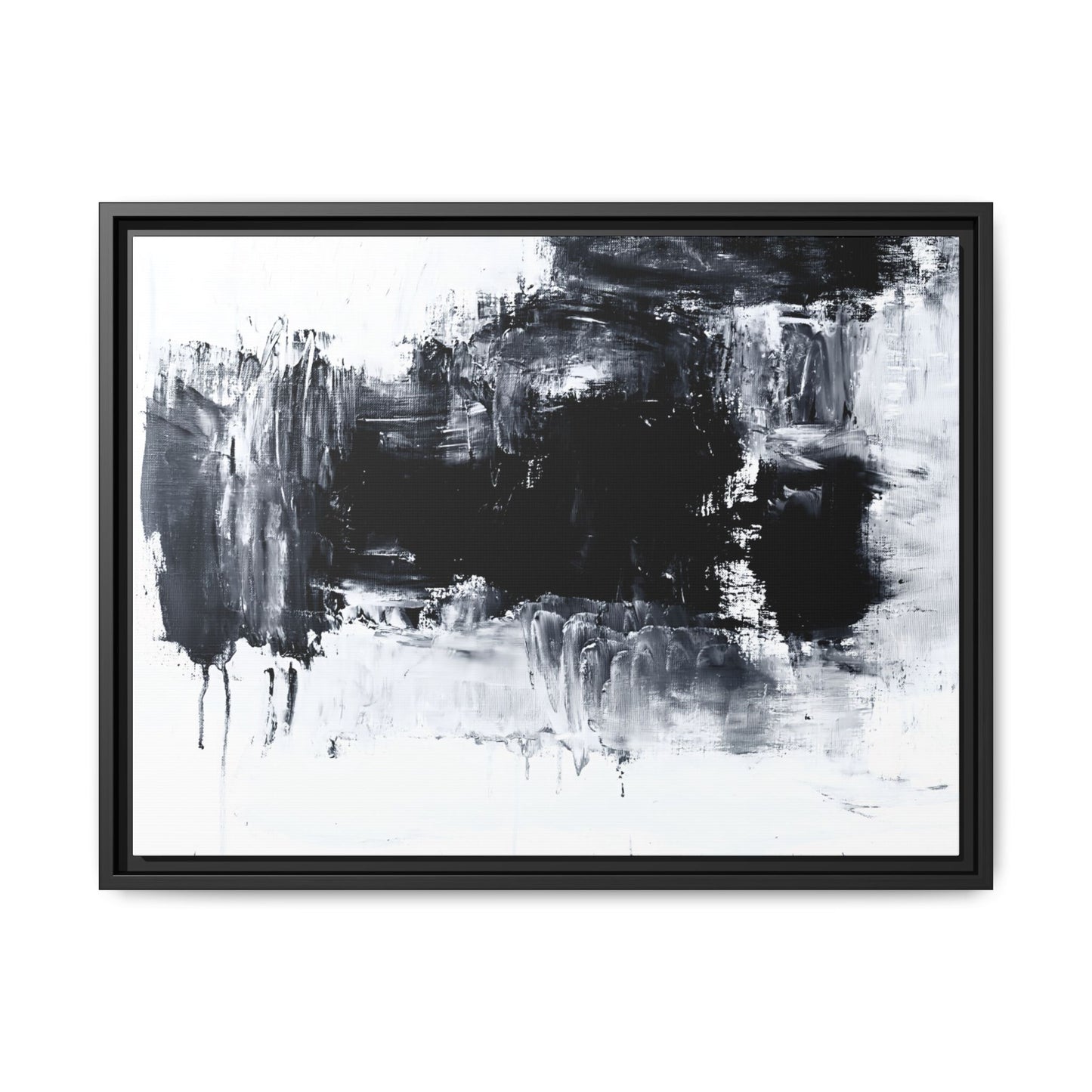 Tableau Beaux Arts Darkside "Série Sign Collections" / Toile encadrée sur caisse américaine