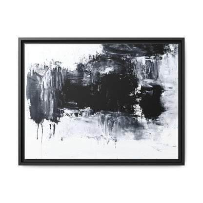 Tableau Beaux Arts Darkside "Série Sign Collections" / Toile encadrée sur caisse américaine