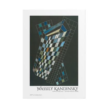 Kleine Flächen - Small Planes (1936) by Wassily Kandinsky / Affiche imprimée - Série ART's Collection