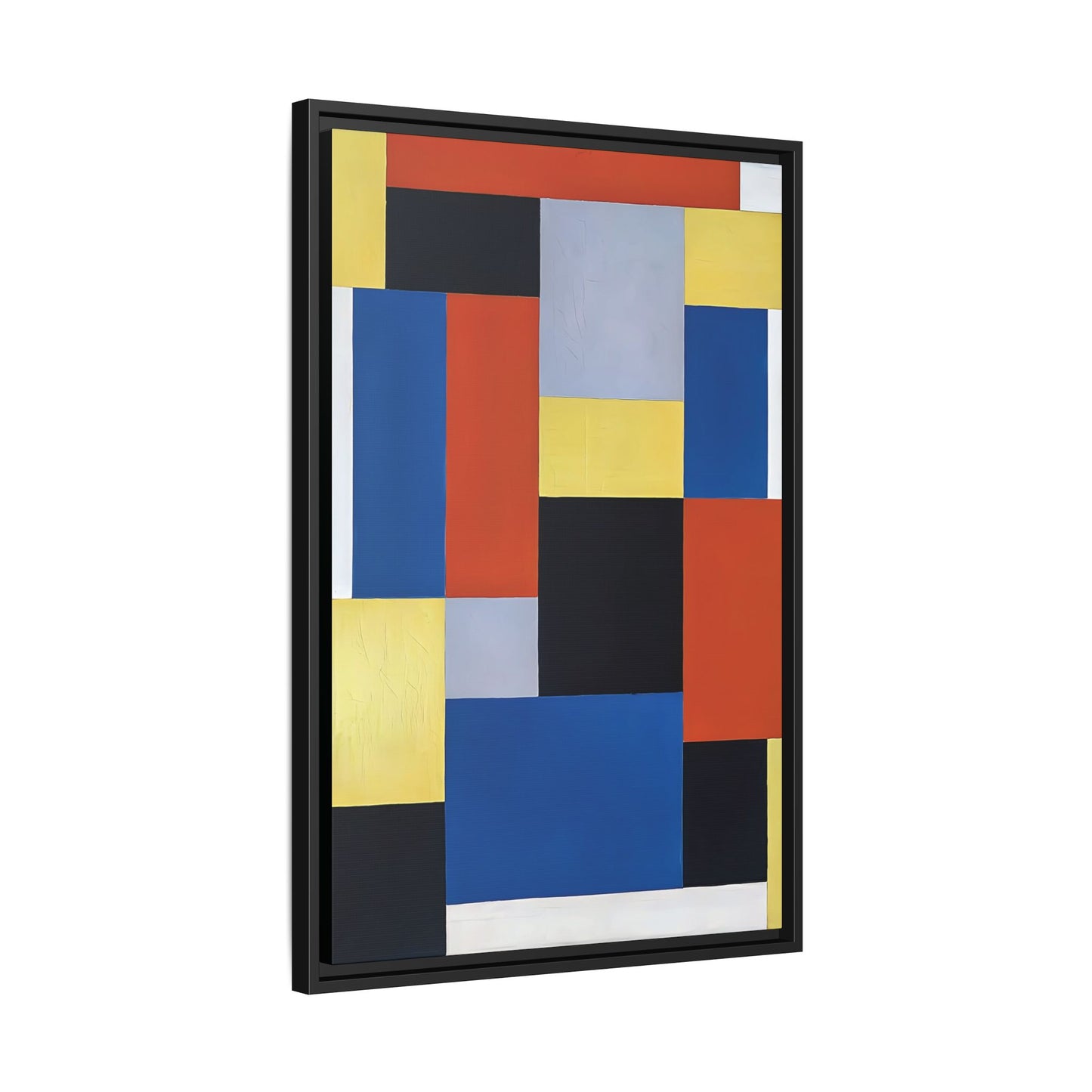 Composition XX 1920 by Theo van Doesburg  / Toile encadrée sur caisse américaine