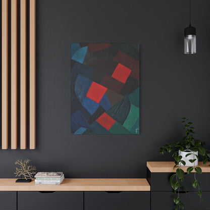 Komposition (1935-1936) by Otto Freundlich  / Reproduction Fine Art sur Toile / Epaisseur 3,2cm - 1'25 po