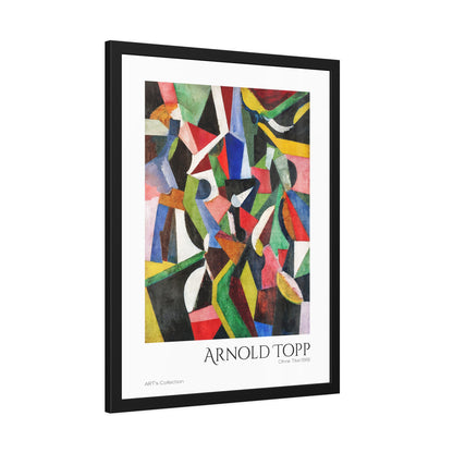 Ohne Titel (1919) by Arnold Topp / Affiche Encadrée série ART's Collection