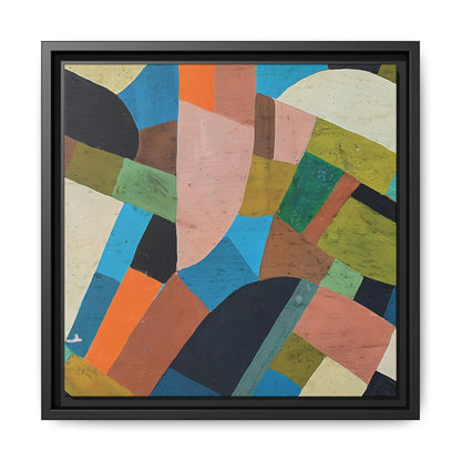 Petite Composition (Circa 1937)  by Otto Freundlich / Toile encadrée sur caisse américaine