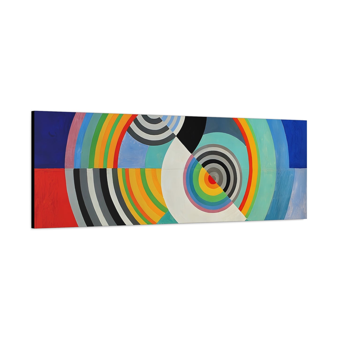 Rythme numéro 3 (1938) by Robert Delaunay / Reproduction Fine Art sur Toile / Epaisseur 3,2cm - 1'25 po