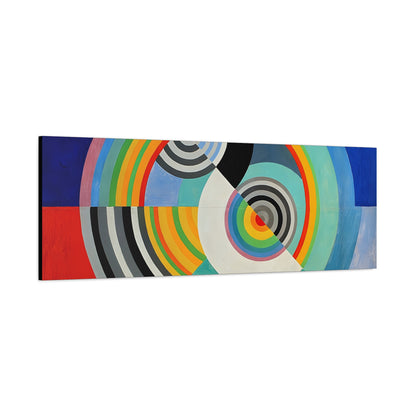 Rythme numéro 3 (1938) by Robert Delaunay / Reproduction Fine Art sur Toile / Epaisseur 3,2cm - 1'25 po