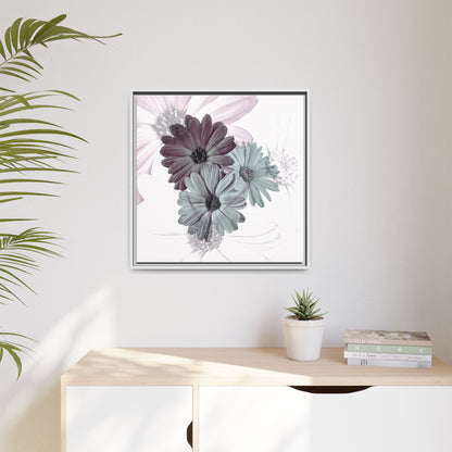 Collection Signature "FLORAL Numéro 15" sur Toile encadrée avec caisse américaine