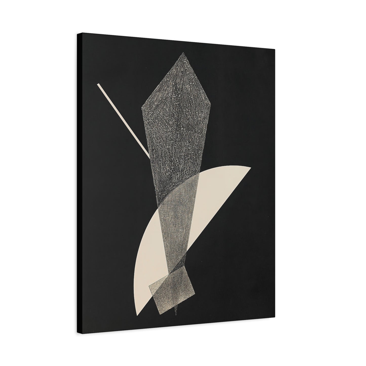 Konstruktion V (1923) by László Moholy-Nagy  / Reproduction Fine Art sur Toile /  Epaisseur 3.2 cm - 1.25 inch