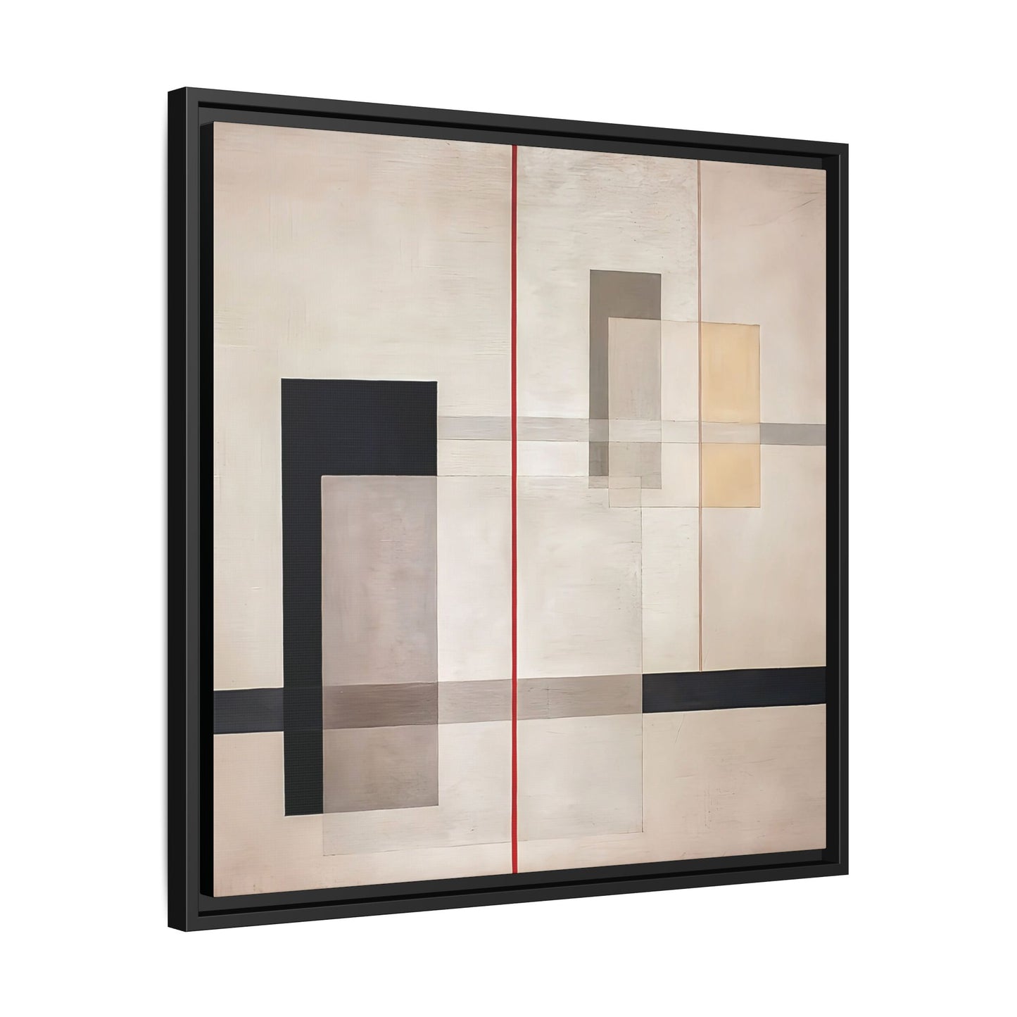 K VII (1922) by László Moholy-Nagy  / Toile encadrée sur caisse américaine