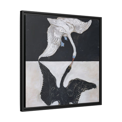 Group IX,SUW, The Swan, No. 1 (1915) by Hilma af Klint   / Toile encadrée sur caisse américaine