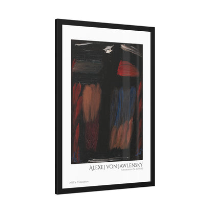 Meditation N. 26 (1935) by Alexej von Jawlensky  / Affiche Encadrée série ART's Collection
