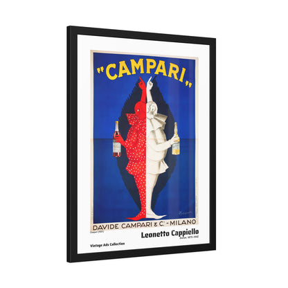Campari (1921) by Leonetto Cappiello / Affiche Encadrée Série Vintage Ads Collection