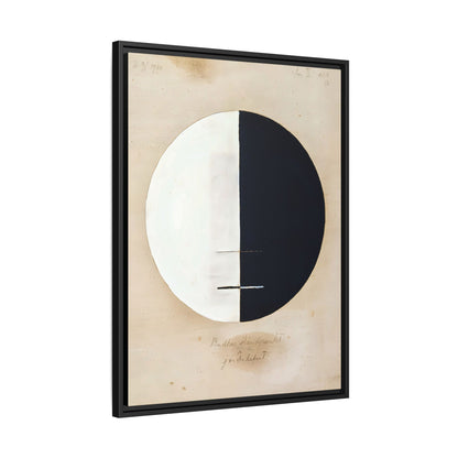 Buddhas Standpoint in the Earthly Life No. 3 (1920) by Hilma af Klint   / Toile encadrée sur caisse américaine